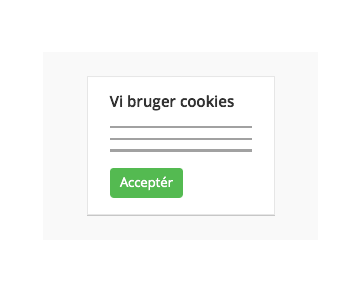 CookieNote - cookie-information til din shop