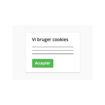 CookieNote - cookie-information til din shop