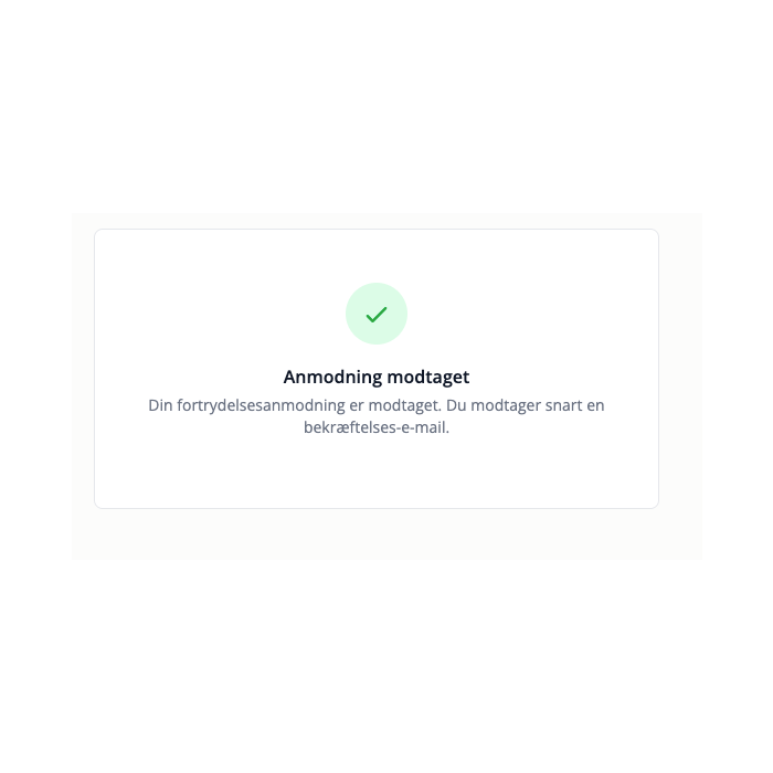 Magento 2 Ordrefortrydelsesformular