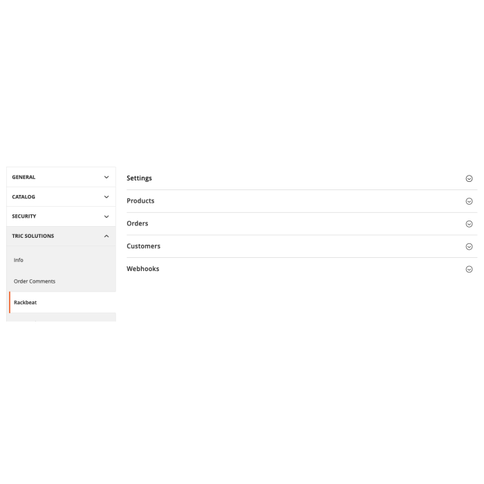 Rackbeat integration til Magento 2