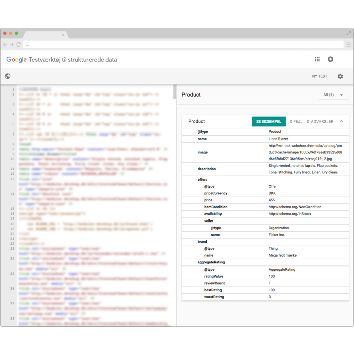 Rich Snippets produktdata til Magento